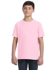Youth Fine Jersey T-Shirt - VINTAGE BURGUNDY - XS (Color: Pink, size: L)