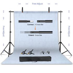SH Photography Background Stand Kit With Adjustable Stand Support System Backdrops For Photo Studio Chromakey Green Screen Frame (Size (mm): 2000X2000, Color: Stretchable white)