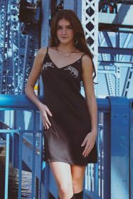 Altair Silk Halter Dress in Dueling Jaguars (size: XS)