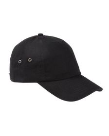 Big Accessories BA529 Washed Baseball Cap (Color: Black, size: OS)